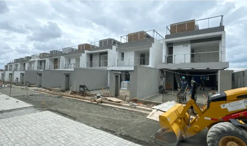 Fachada casas 90 a 100