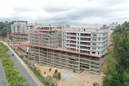 Vista frontal torres 3 e 4