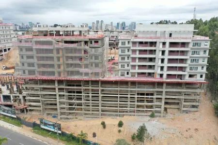Vista frontal torres 3 e 4