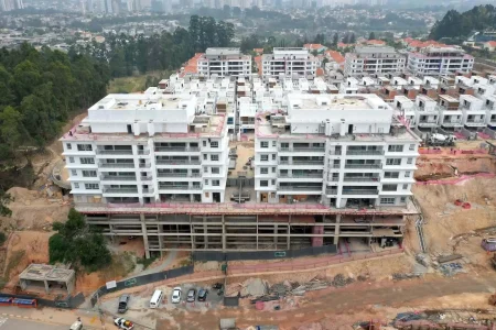Vista frontal torres 1 e 2