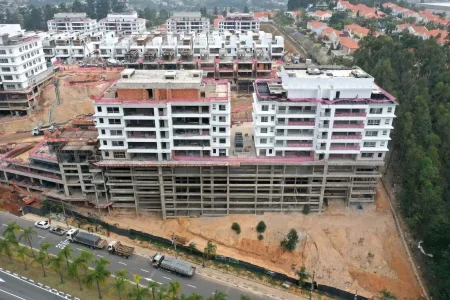 Vista frontal torres 3 e 4