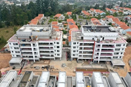 Vista frontal torres 7 e 8
