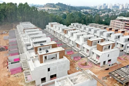 Vista aérea casas