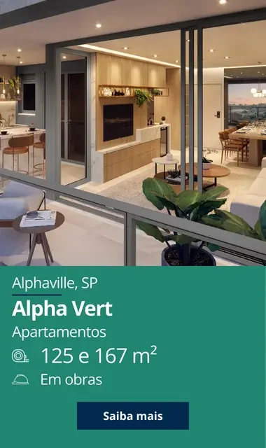 Novo Modo - destaques Alpha Vert aptos